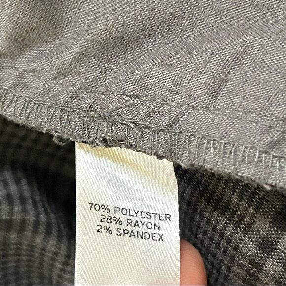 Frenchi plaid grey shorts - Picture 13 of 14